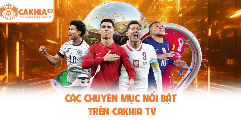 Các chuyên mục nổi bật